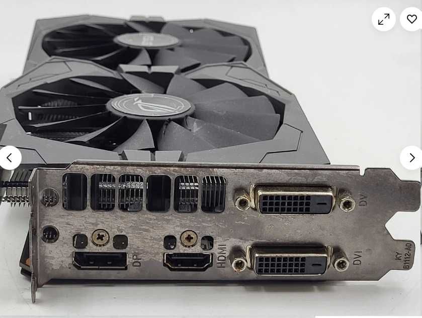 Placa video ASUS GeForce GTX 1050 Ti STRIX 4GB DDR5, 128-bit