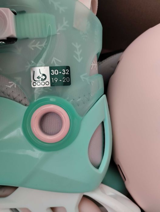 Ролери Decathlon + каска