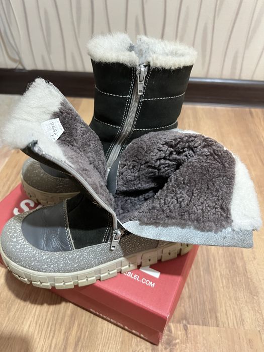 Зимние сапоги натуралка