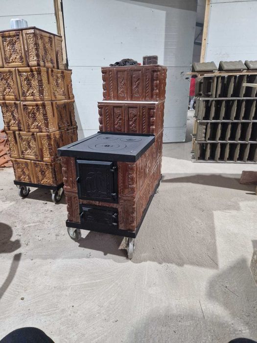 Sobe teracotă vrac și montate