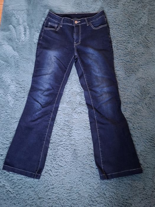 Дънки Y2K с ниска талия