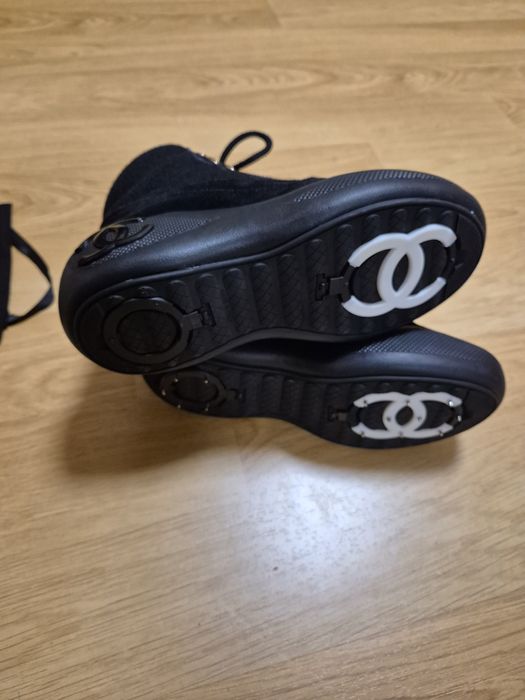 Chanel боти с грайфер за сняг