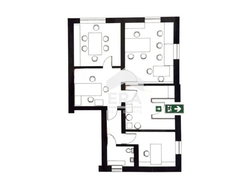 Дава се под наем Офис в София, Център - 97 кв.м за 1695.24 € - Снимка #2