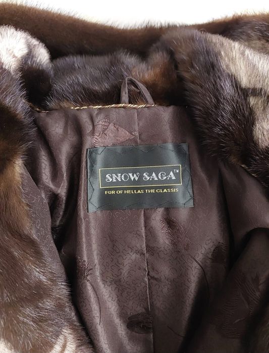 Шуба натуральная норка