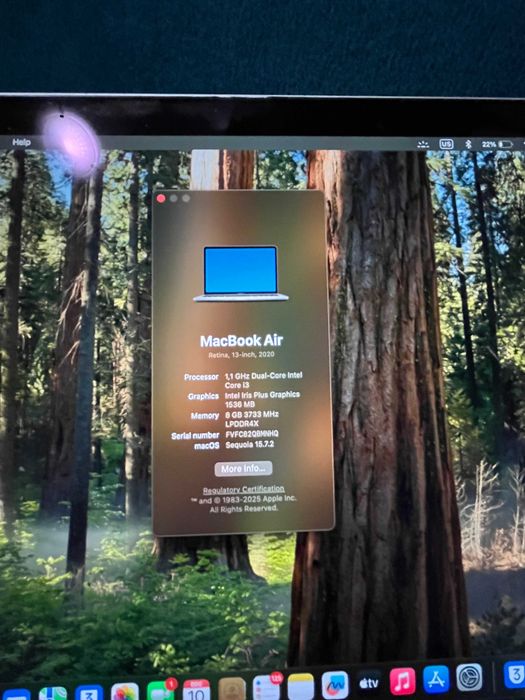 Macbook Air A2179 la cutie, model 2020