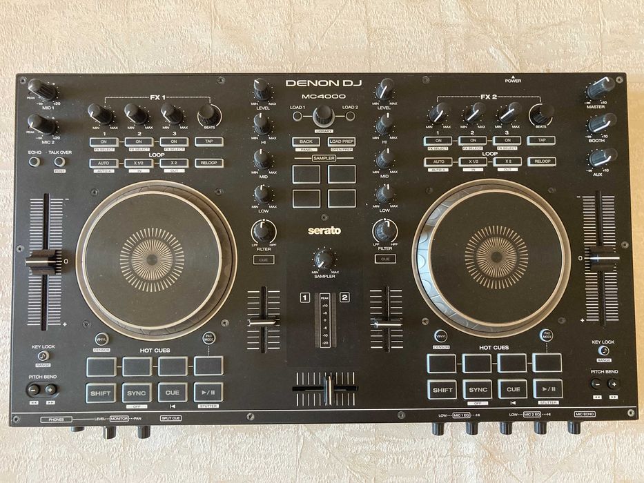 Denon DJ MC4000 – професионален 2-канален DJ контролер / като нов