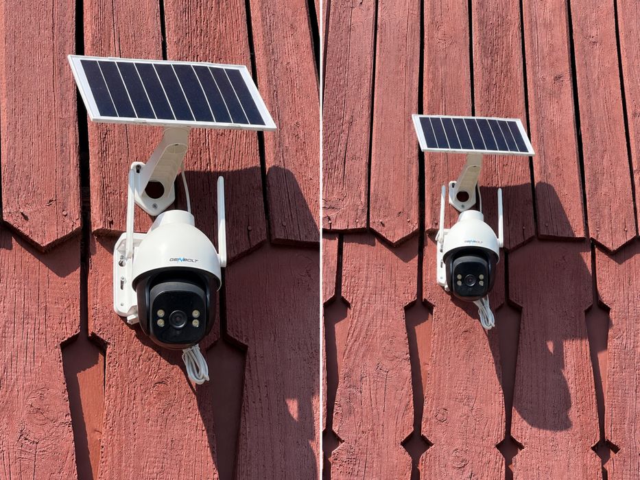 Camera de supraveghere cu cartela SIM 4G si panou solar