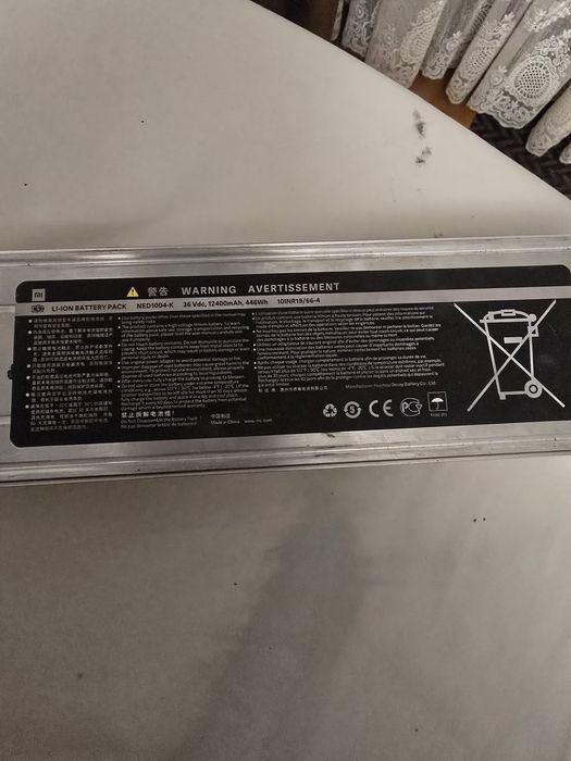 Vând bateri trotineta xiaomi