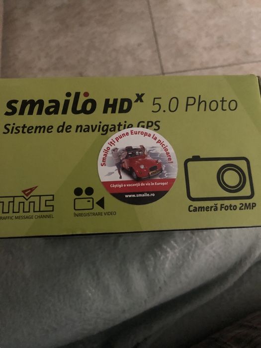 Smailo HD - Sistem de navigație cu camera foto