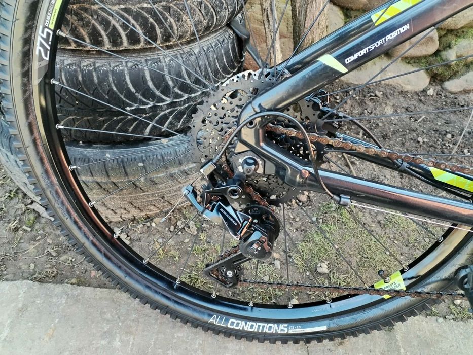 Biciclete Rockrider St 530 frane disc hidraulice