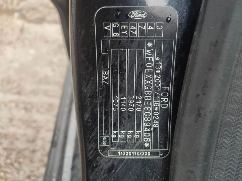 USA FATA STANGA/USA SPATE STANGA/STOP SPATE Ford Mondeo MK4 Hatchback 2008