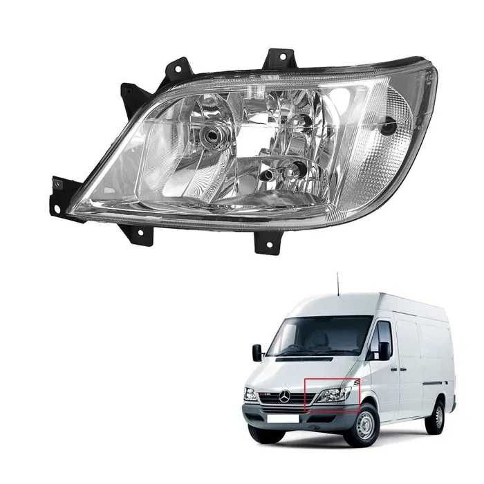 Far Faruri Mercedes Sprinter (2001-2007) Stânga +dreapta cu motor /NOU