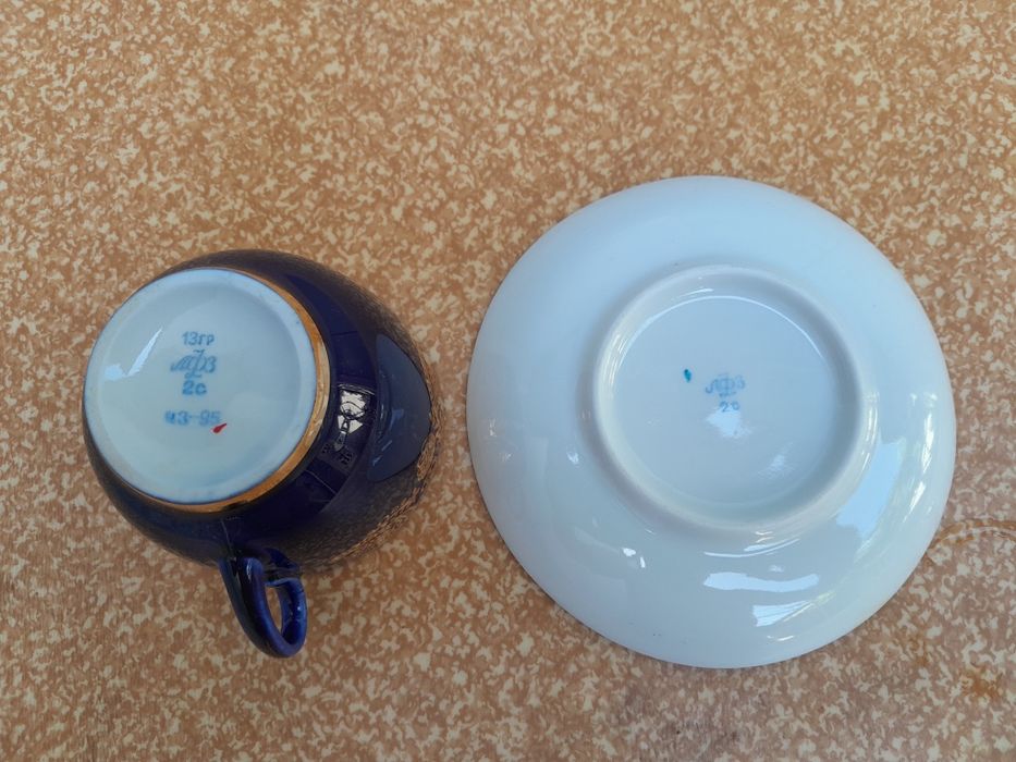 Винтажная чайная пара (СССР)