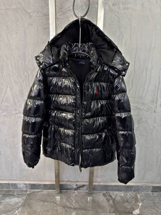 Мъжко зимно яке в черно