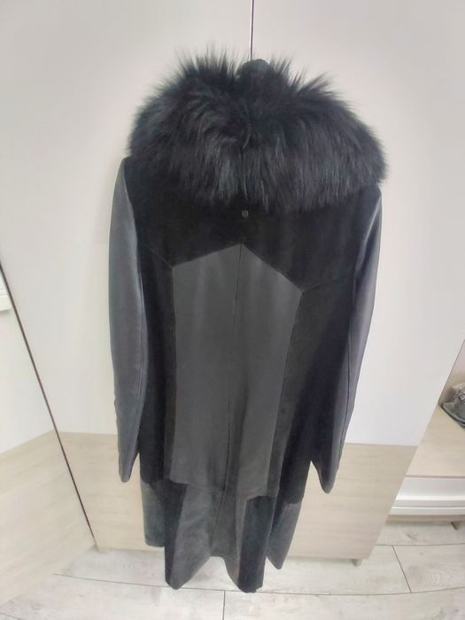 Комбенированое пальто