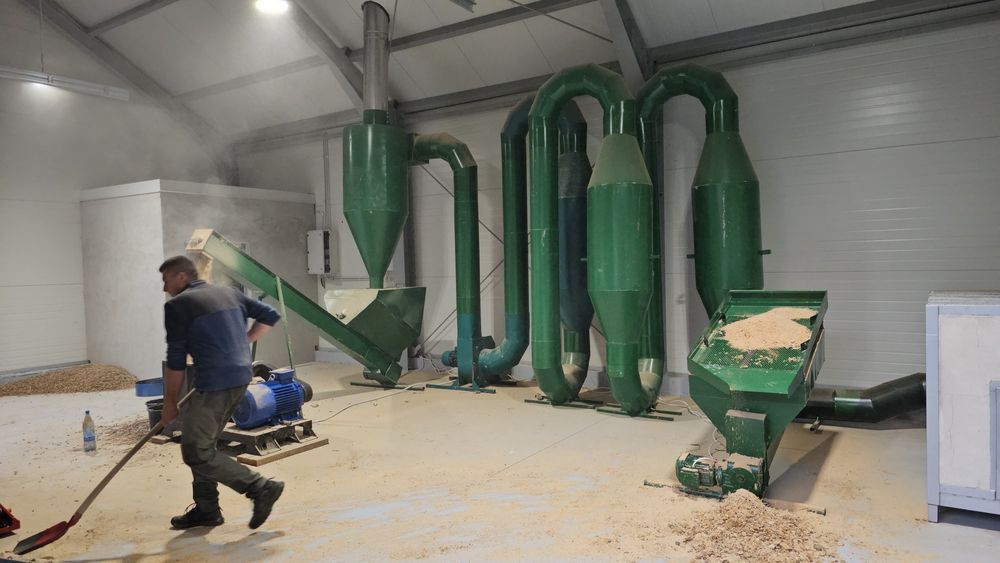 Linie peleti Presa peleti