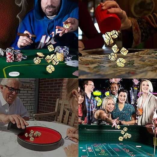 Светещи DND, USB презареждащи се електрически зарове със зарядна кутия