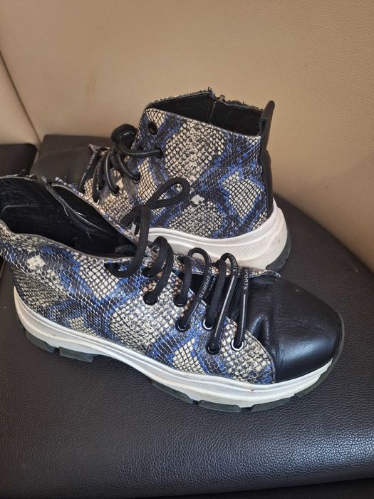 Дамски боти естествена кожа