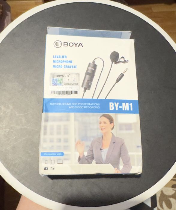 Петличка Boya BY-M1 новая