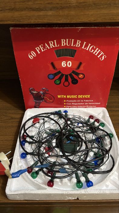 Гирлянда новогодняя б/у 90-е годы