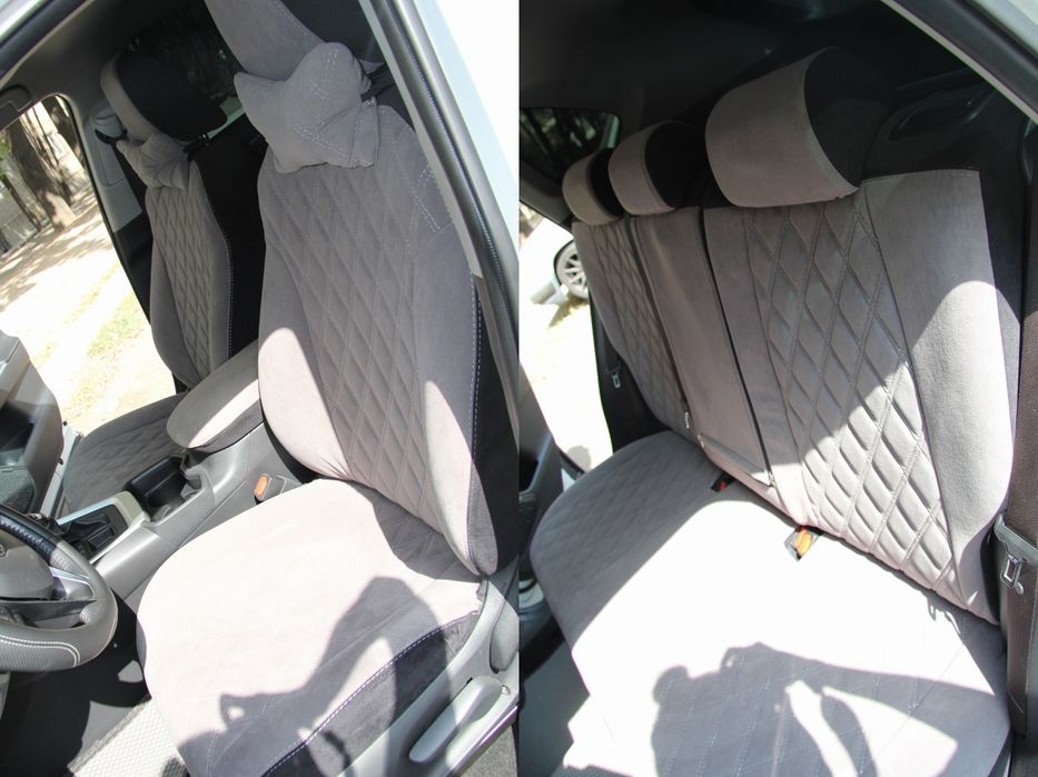 Авто чехлы кроссовер Rav4 отл сост