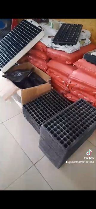 Касеты для рассад  новыйе  1000 шт .