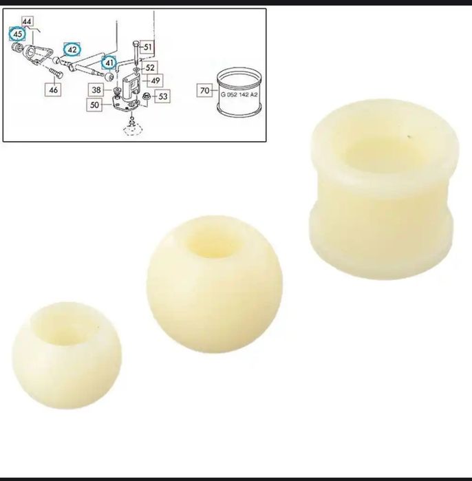 Ремкомплект кулисы VW T4