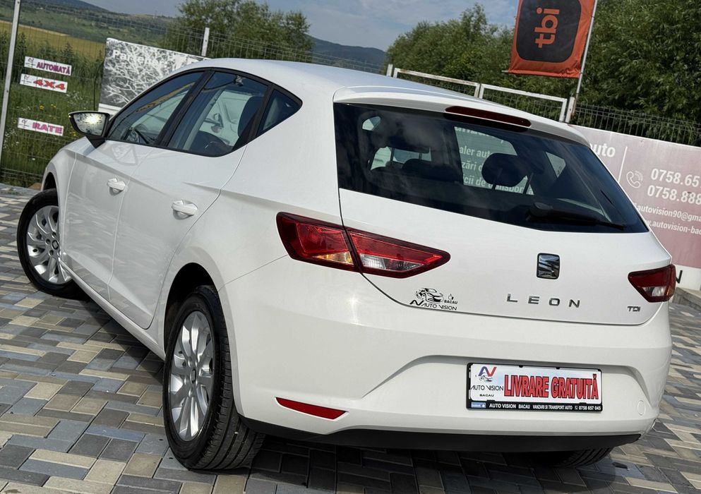 *RATE*Seat LEON 1.6TDI 110 Cp 2016 EURO6 Clima km reali Import Germania!