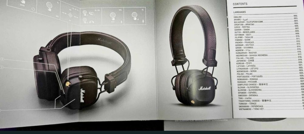 Marshall Major 4, neutilizate , desigilate