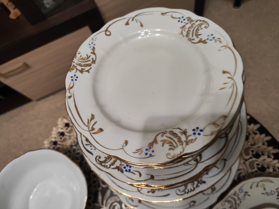 СССР сервиз 50-х "Незабудка"