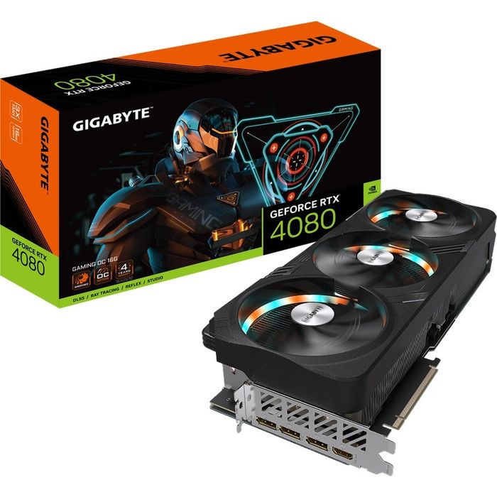 Placă video Gigabyte RTX 4080 Gaming OC 16GB – ca nouă, garanție,