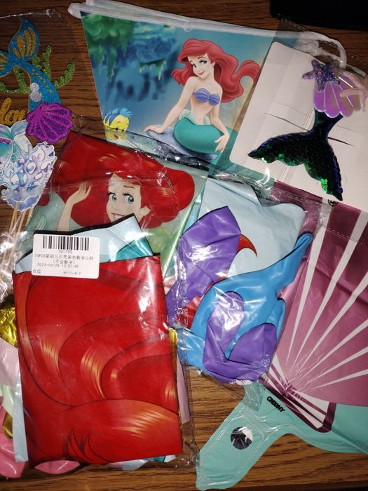 Set petrecere Mica Sirena Ariel