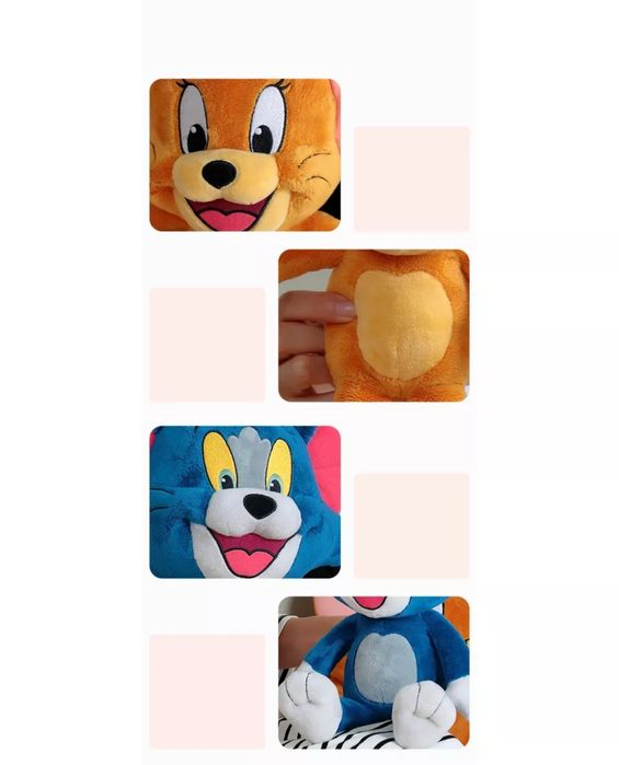 Набор мягких игрушек Том и Джерри