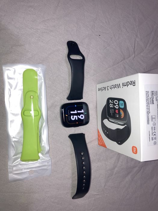 Smart часовник Xiaomi Redmi Watch 3 Active - черен