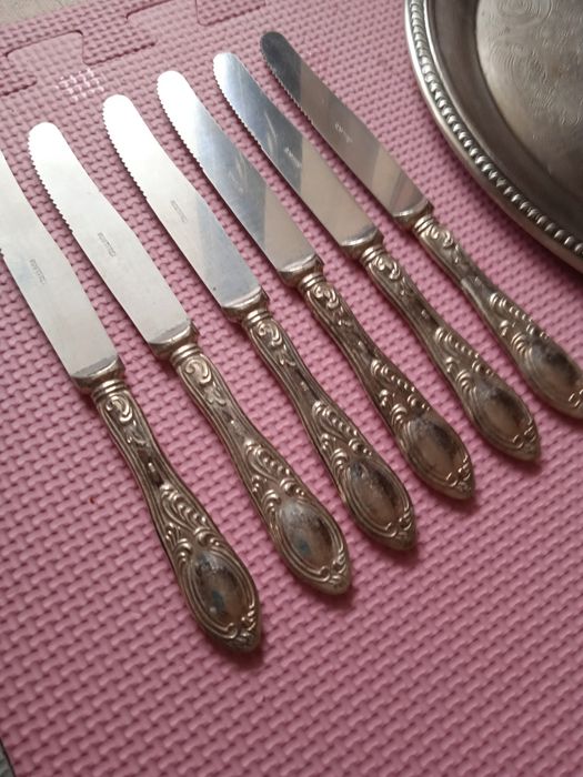Посребрени ножове Печат 800.СССР