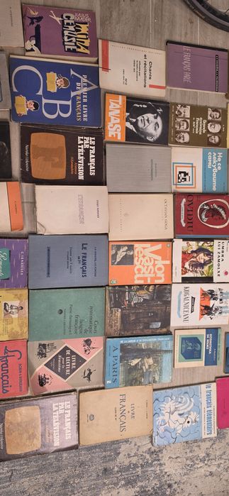 Стари книги на френски, английски, румънски и български език