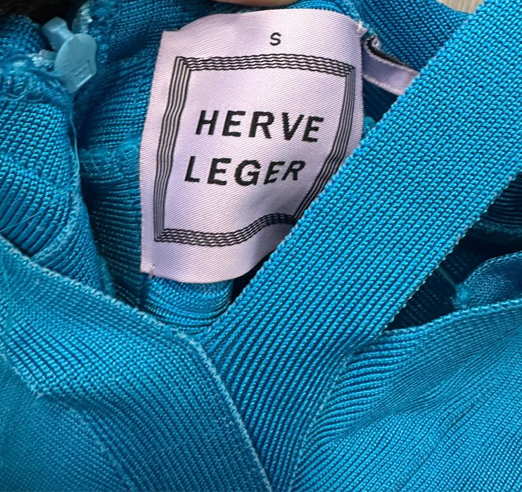 Herve Leger бандажна рокля у2k