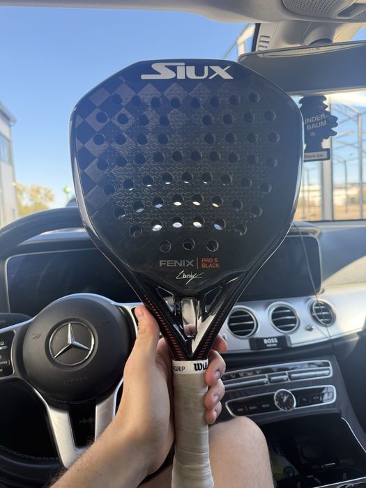 Racheta Padel Siux Fenix Pro 5 Black Edition
