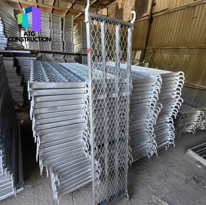 Строительные леса из нержавейки с поддоном, лёгкие, заводские Китай