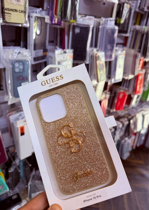GUESS, калъф за iPhone 15 Pro,