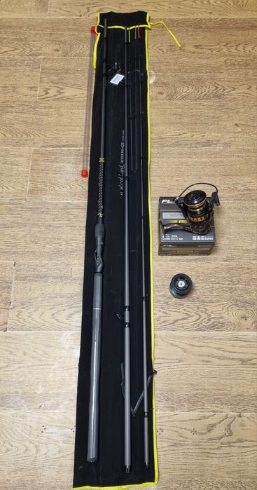 SET Lanseta Feeder FL Strategist Distance MH 4.20M + Mulineta FL ST60