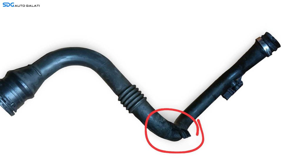 Tub Tubulatura Conducta Admisie cu Senzor Presiune Aer Intercooler cu Defect Renault Megane 3 1.5 DCI 2008 - 2016 Cod 8200981497 [M9873]