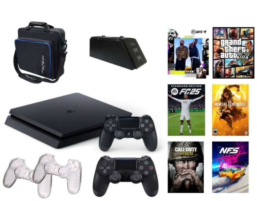 PS4 Slim память 1ТБ