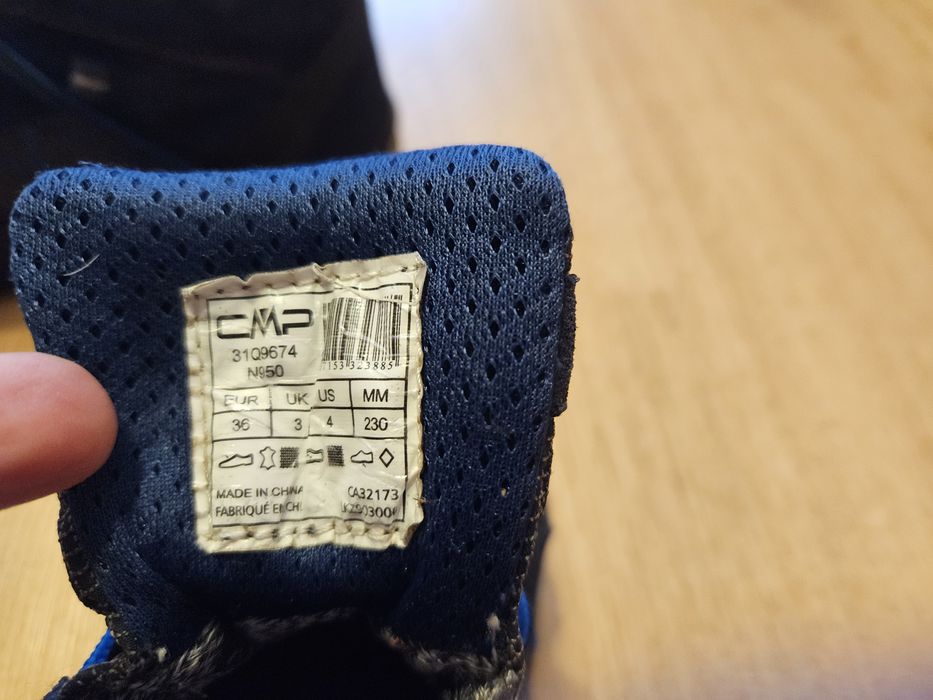 Ghete/bocanci munte -vibram  marime.36