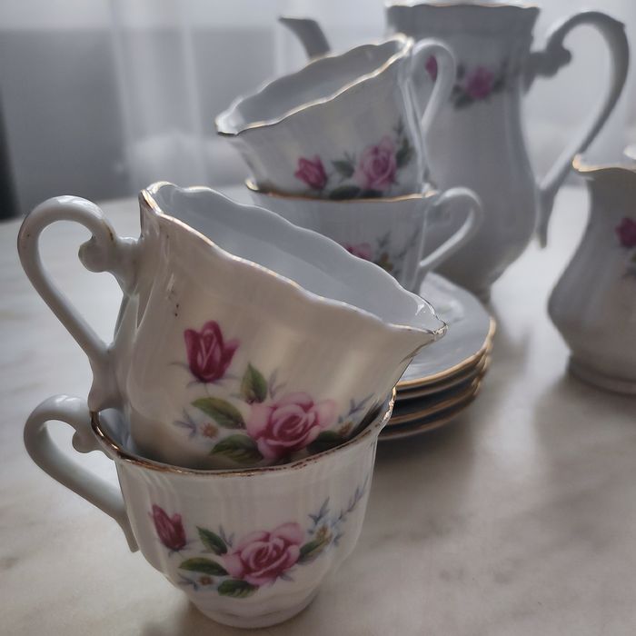 Винтажный кофейный сервиз