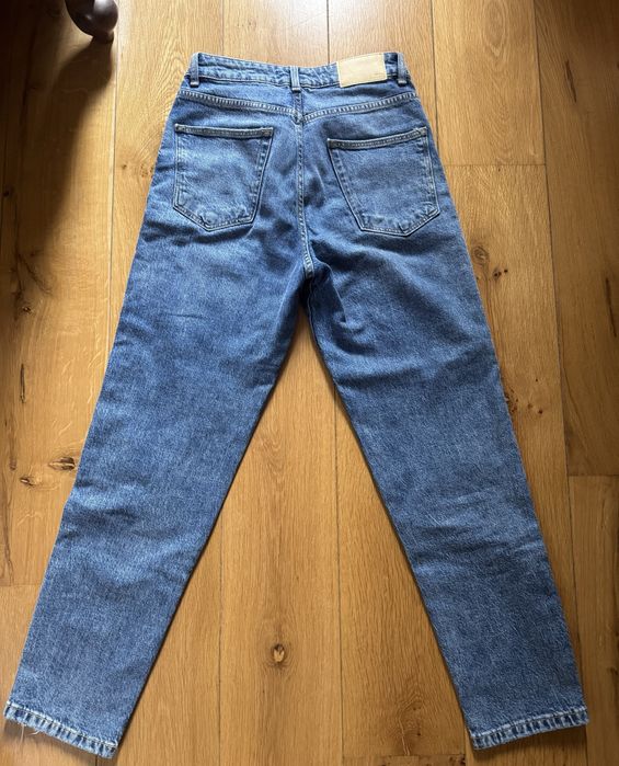 Дънки висока талия Zara