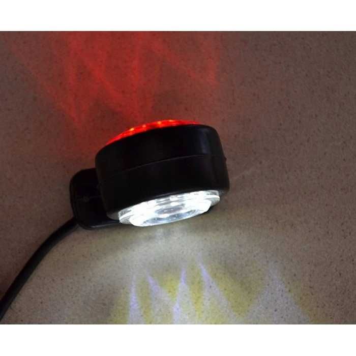 1 бр. LED ЛЕД рогчета  12-24V за кола ремарке камион ”бягаща светлина”