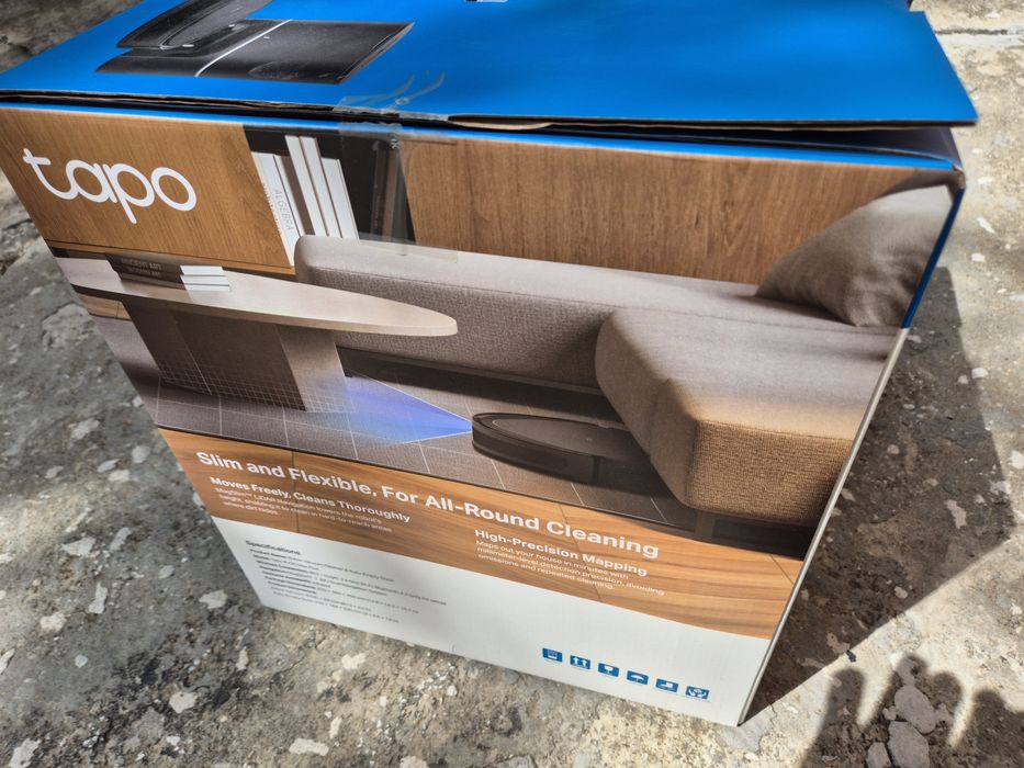 Прахосмукачка робот TP-Link Tapo RV20 Max Plus