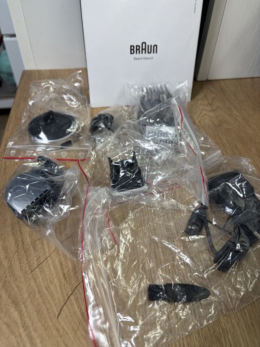 Braun Series 9 BT9441 Professional Beard Trimmer + 11 приставки