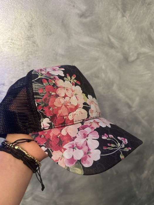 Sapca Gucci Pink Floral
